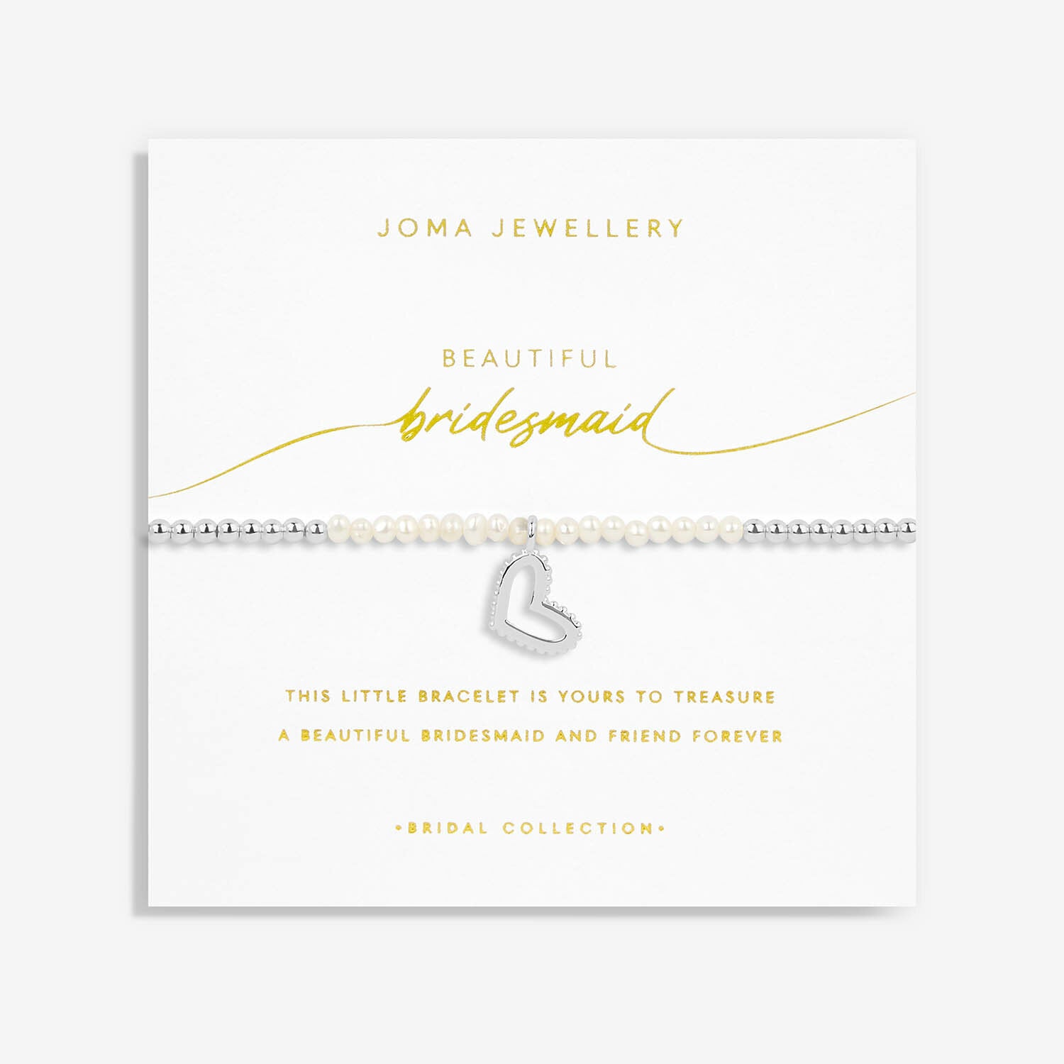 Bridal Pearl Bracelet - Bridesmaid Bracelet - Joma Jewellery
