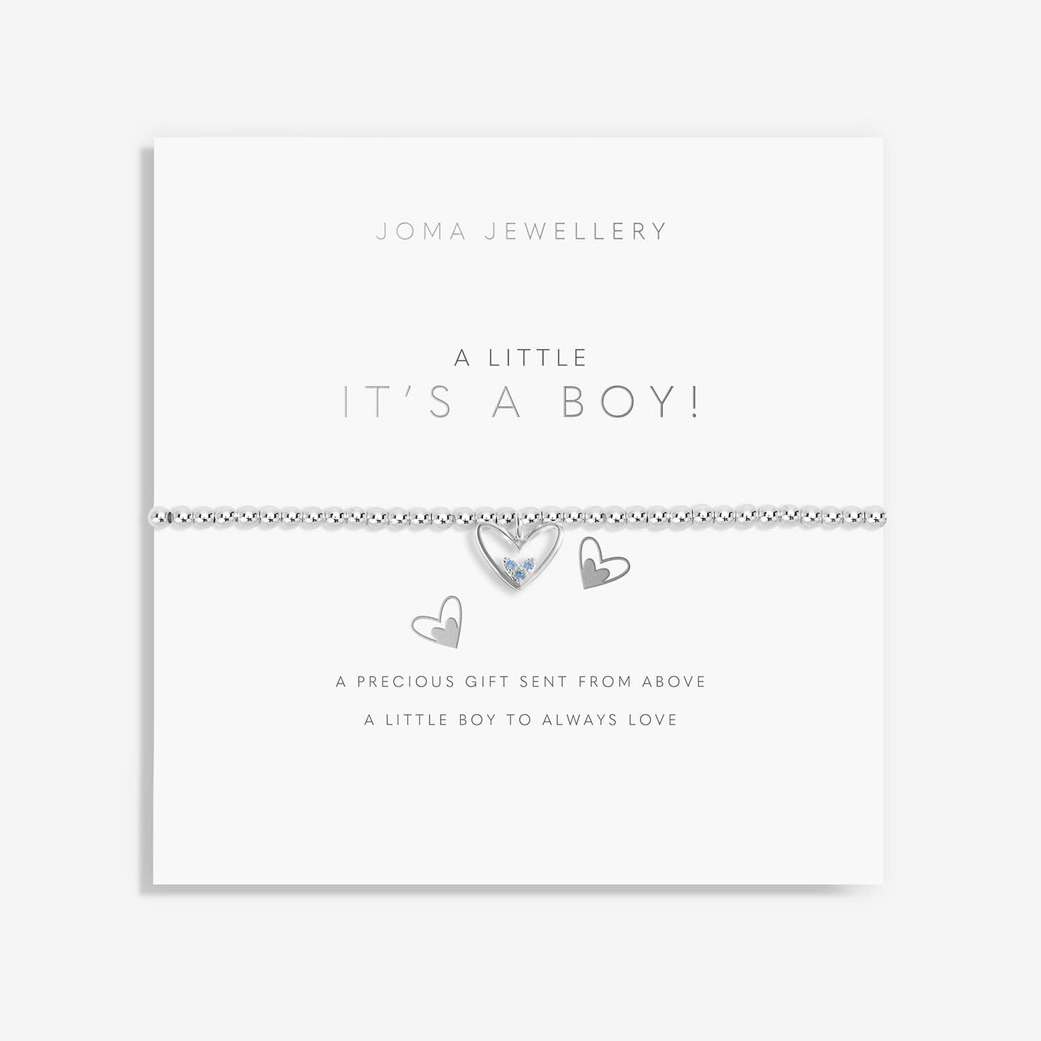 A Little Its A Boy Bracelet - Joma Jewellery