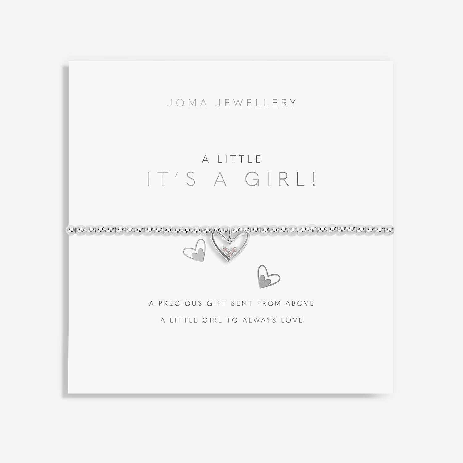 A Little Its A Girl Bracelet - Joma Jewellery