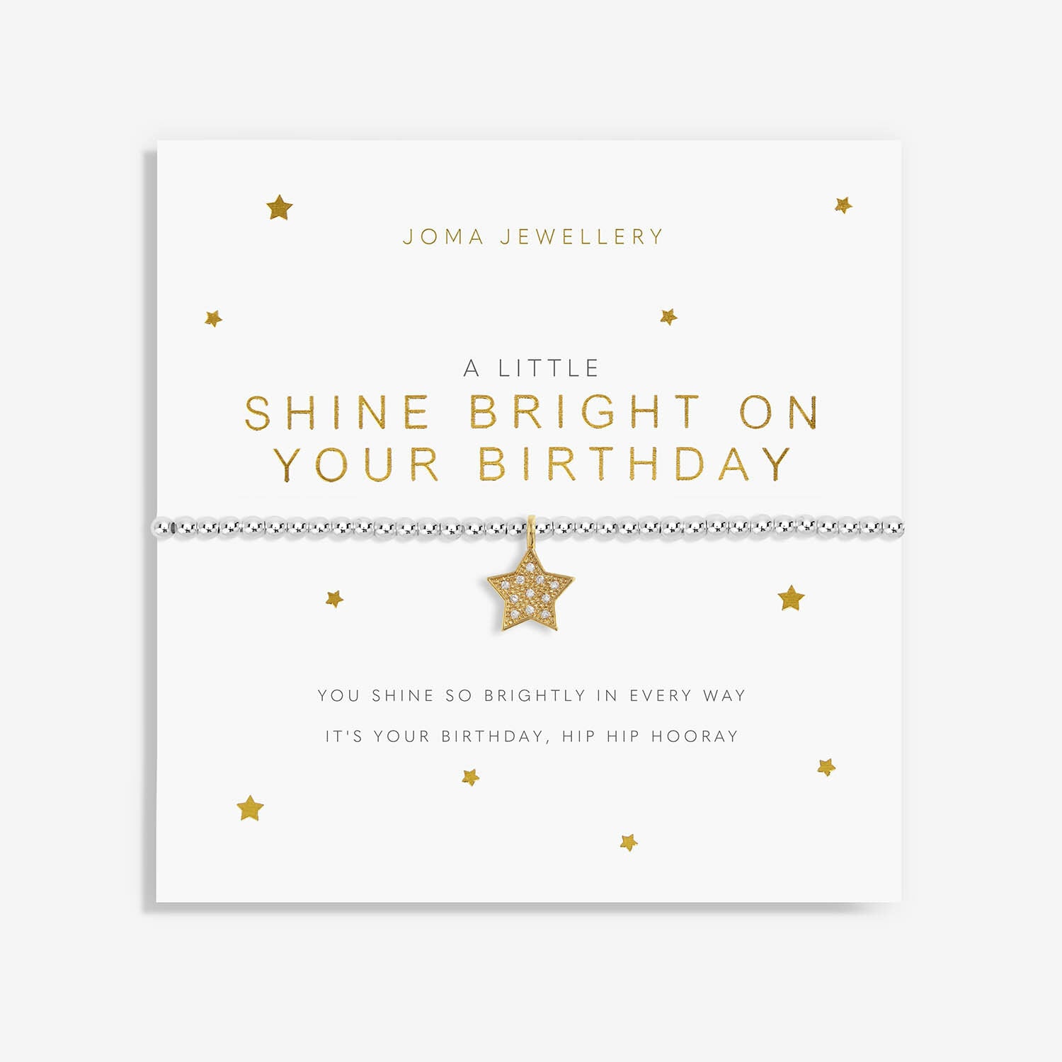 A Little Shine Bright On Your Birthday - Joma Jewellery