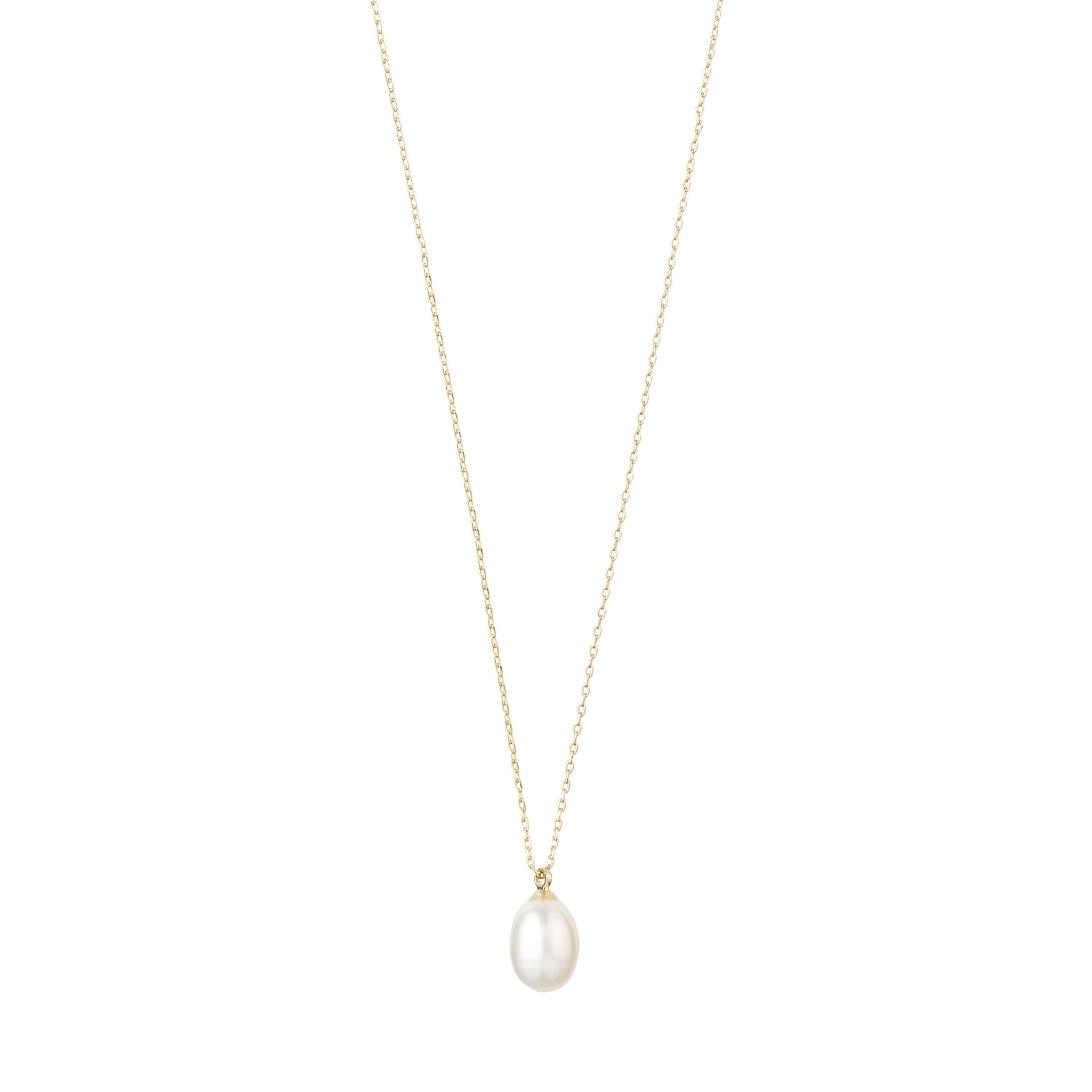 Eila Freshwater Pearl Necklace - Gold Plate