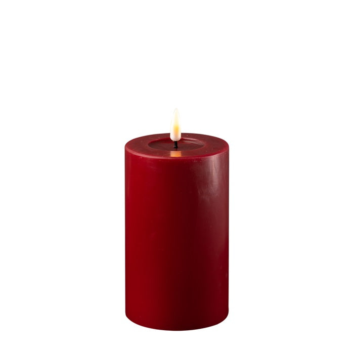 LED Candle - Bordeaux Red - Deluxe Homeart