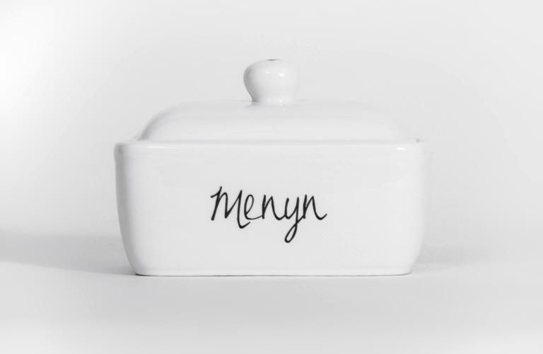 Welsh Connections - Menyn - Butter Dish