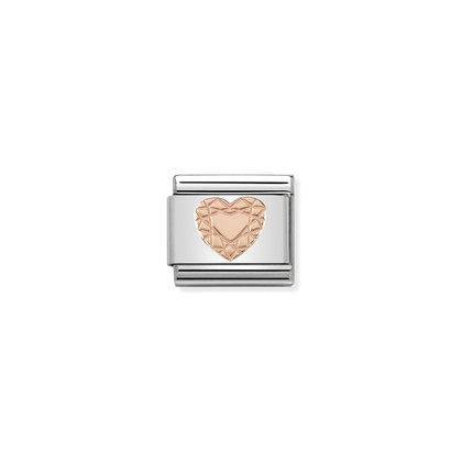 Diamond Heart Charm By Nomination Italy