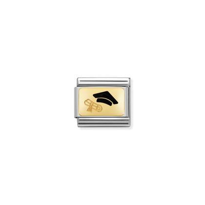 Diploma Plate Charm By Nomination Italy
