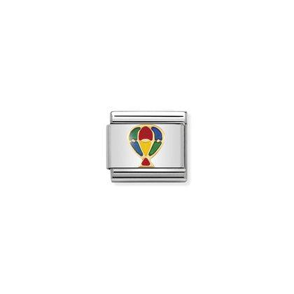Hot Air Balloon charm By Nomination Italy