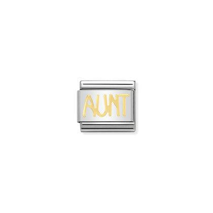 Gold Writings - Aunt charm By Nomination Italy