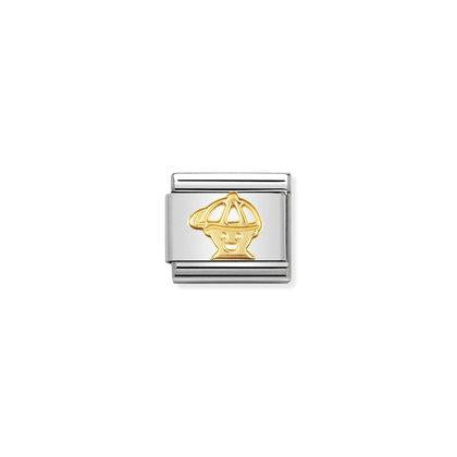Gold Fun - Boy charm By Nomination Italy