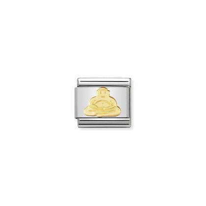 Gold Religous - Buddha charm By Nomination Italy