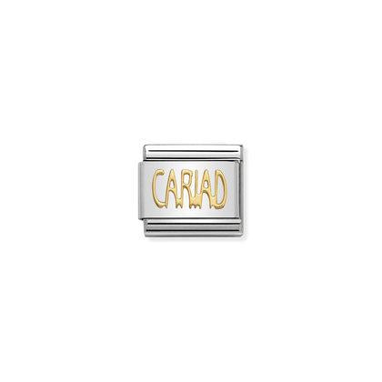 Gold Writings - Cariad Charm By Nomination Italy