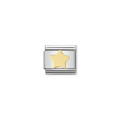 Gold Fun - Star charm By Nomination Italy