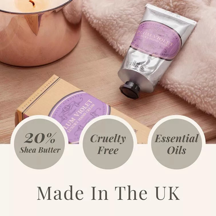 Naturally European Plum Violet Hand Cream 75ml