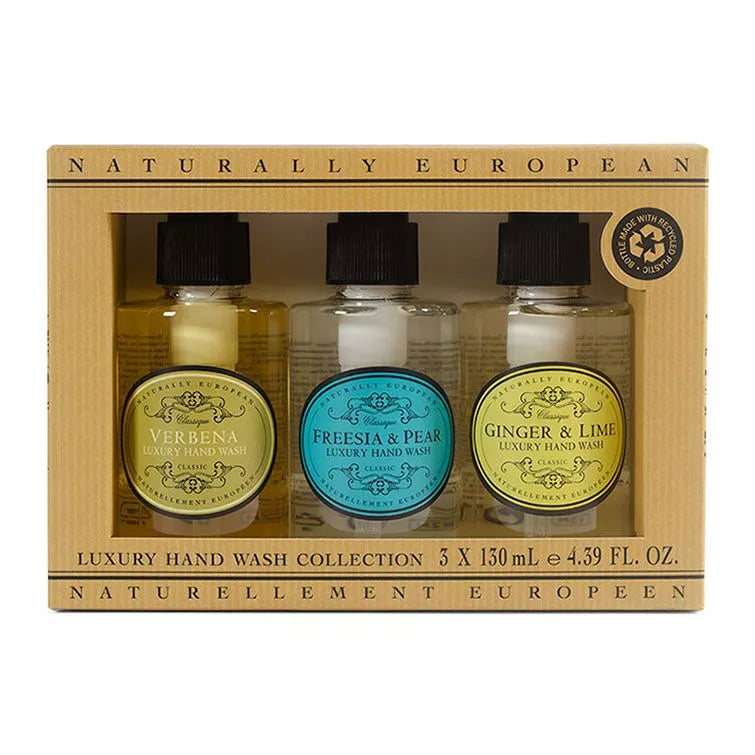 Naturally European Hand Wash Collection 3 x 100ml