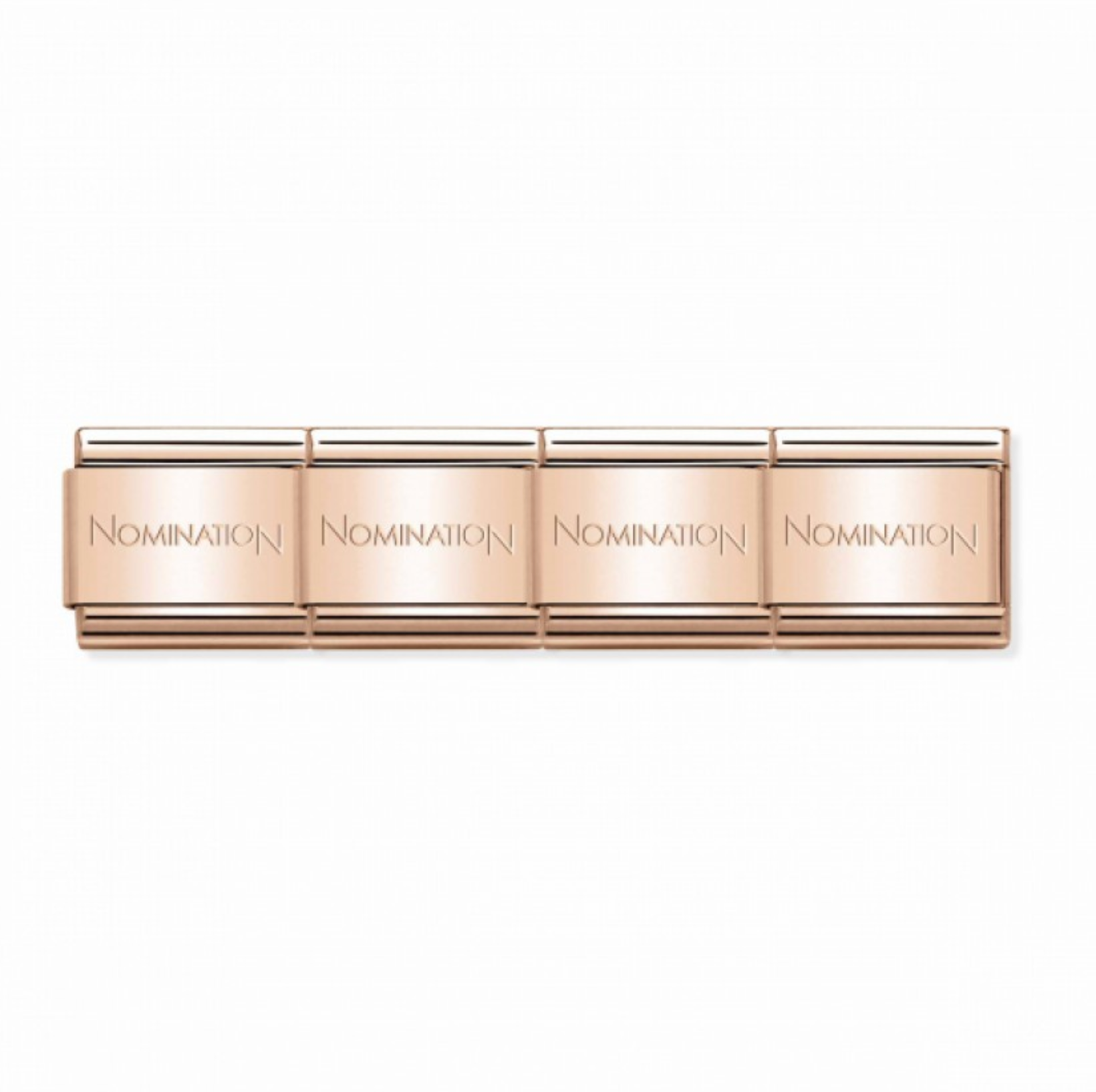 Composable classic Rose Gold starter bracelet By Nomination Italy
