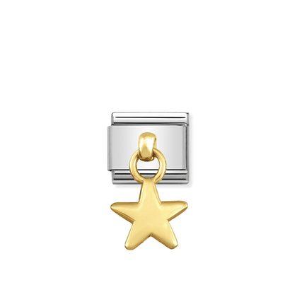 Nomination Charm Gold Dangle - Star