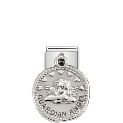 Coin Charm - Guardian Angel charm By Nomination Italy