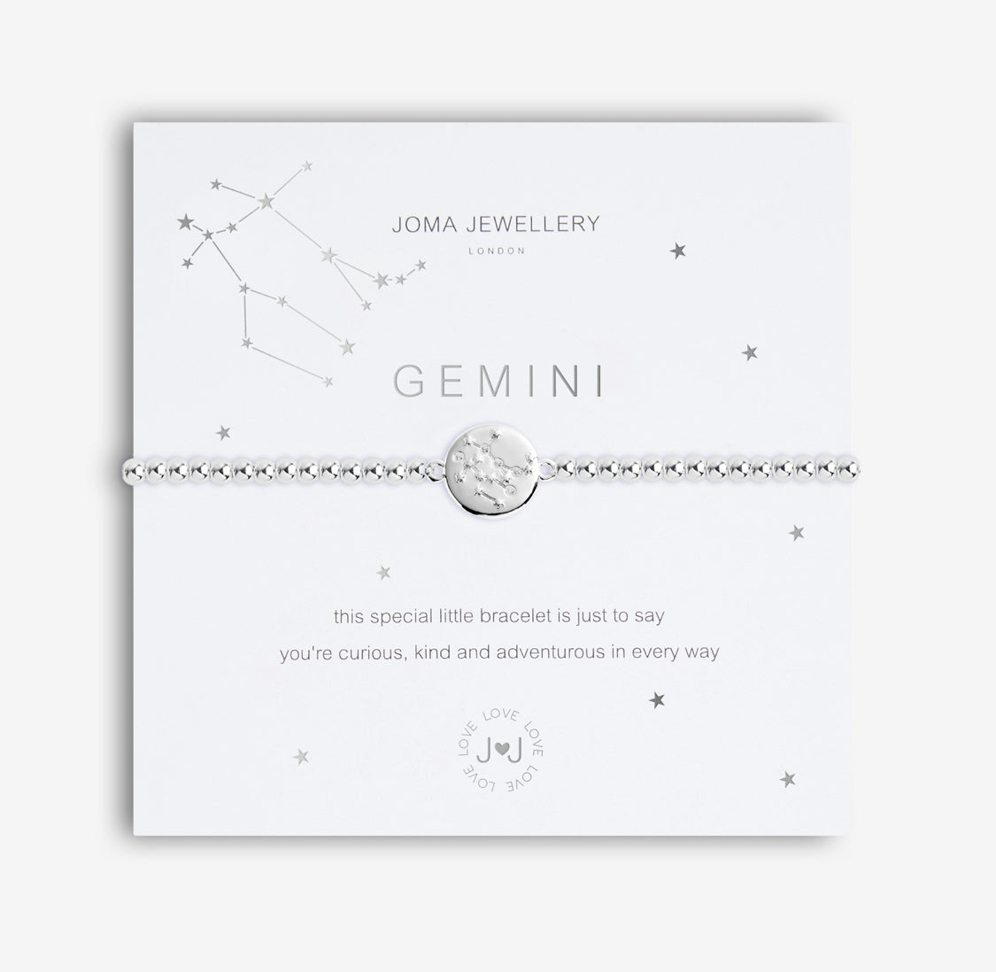 Joma Jewellery- A Little Constellation Bracelet - Gemini