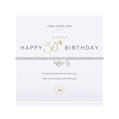Joma Jewellery - A Little Happy 30th birthday