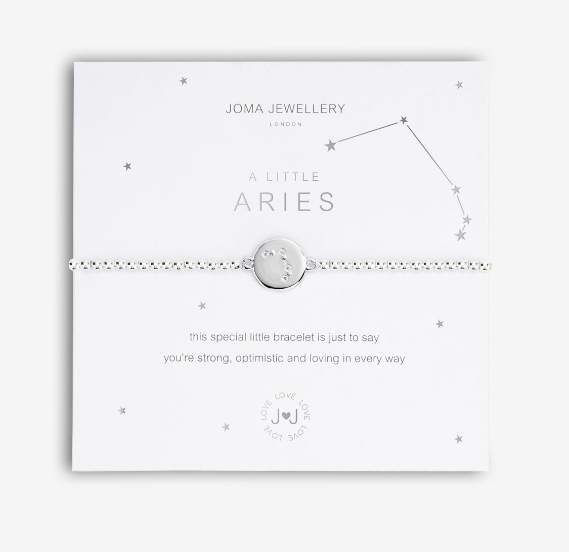 Joma Jewellery- A Little Constellation Bracelet- Aries