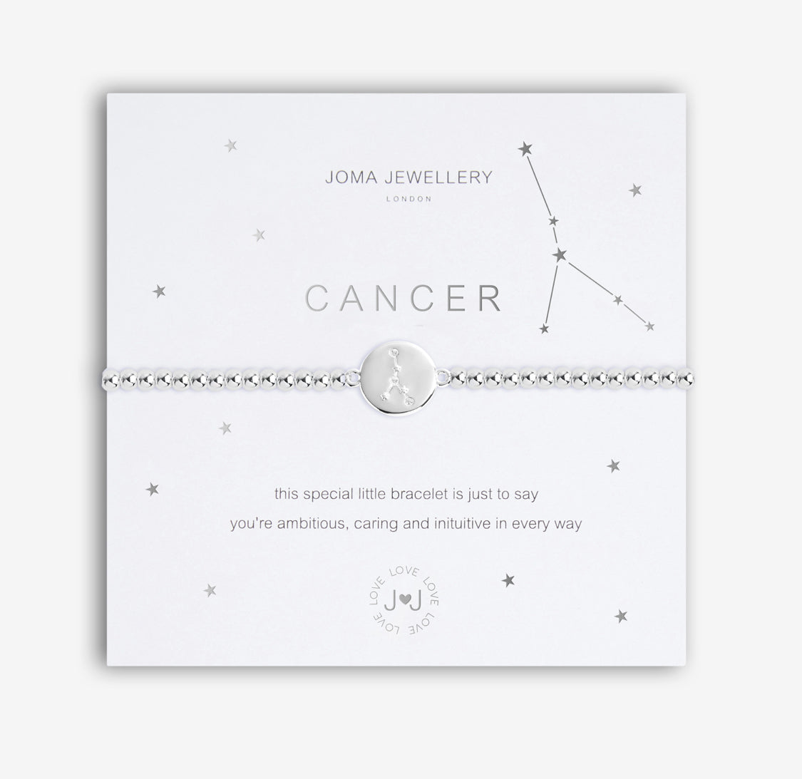 Joma Jewellery- A Little Constellation Bracelet- Cancer