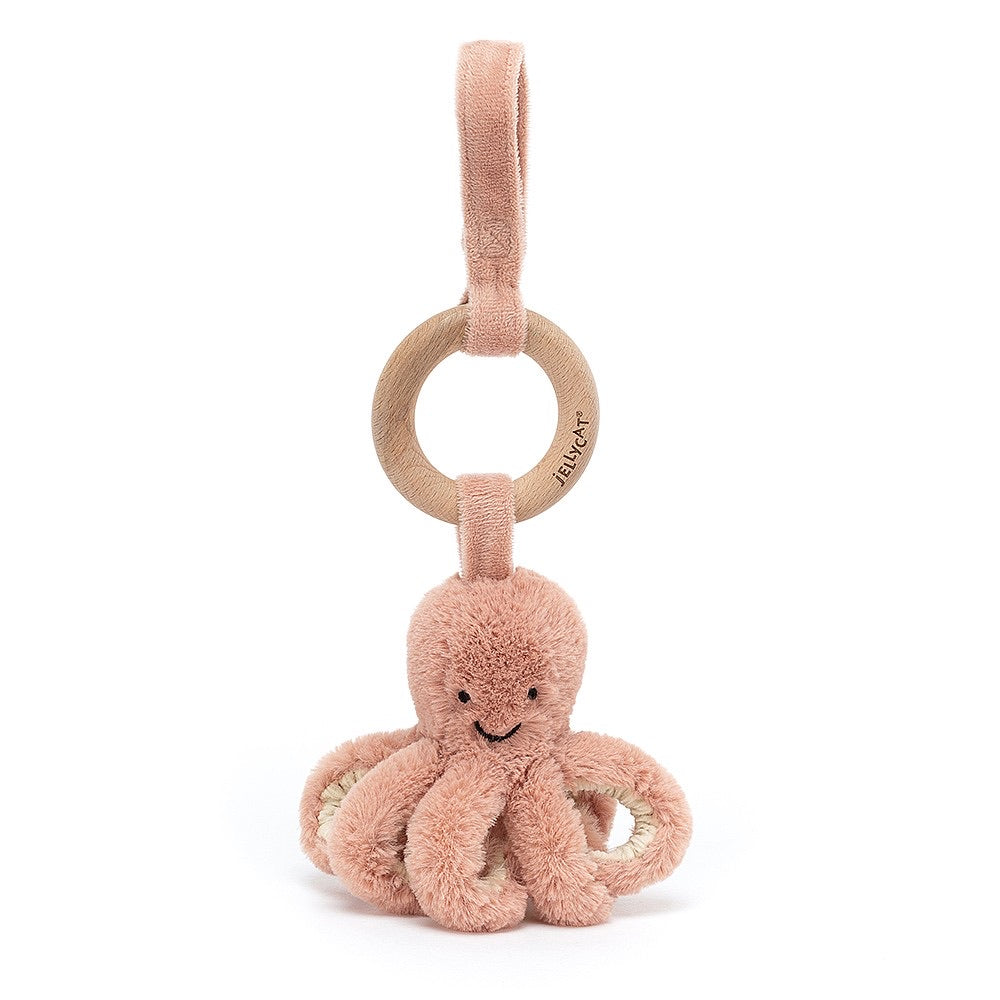 Jellycat Octopus Odell Wooden Ring Toy | Jelly Cat Octopus