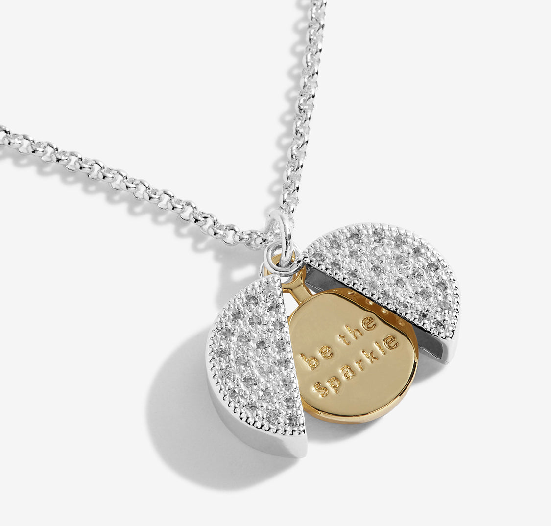 Joma Jewellery- Secret Sentiment Locket Necklace- Be The Sparkle