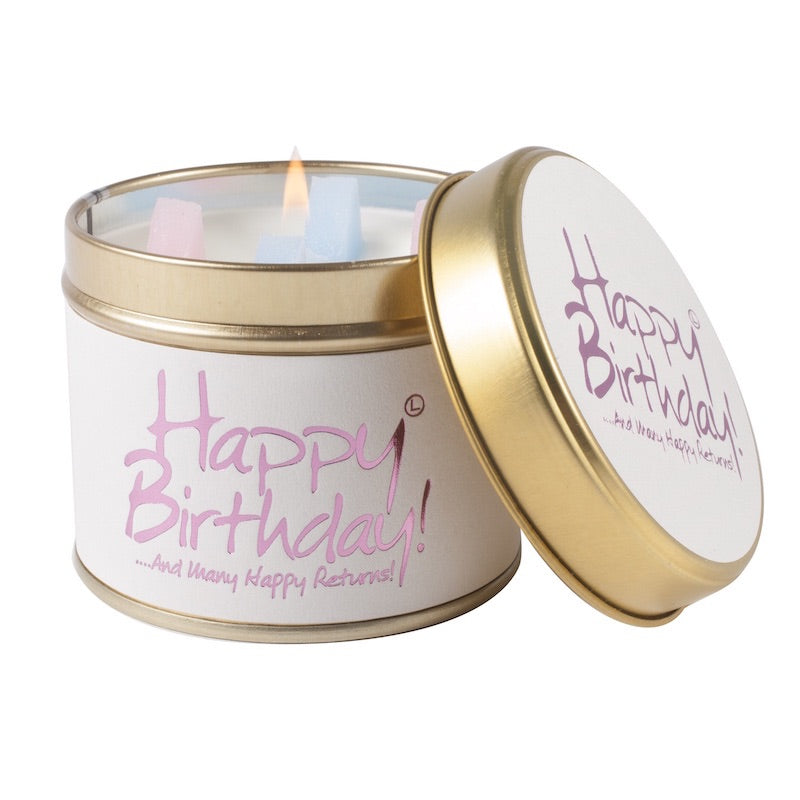 Lily Flame - Happy birthday scented candle