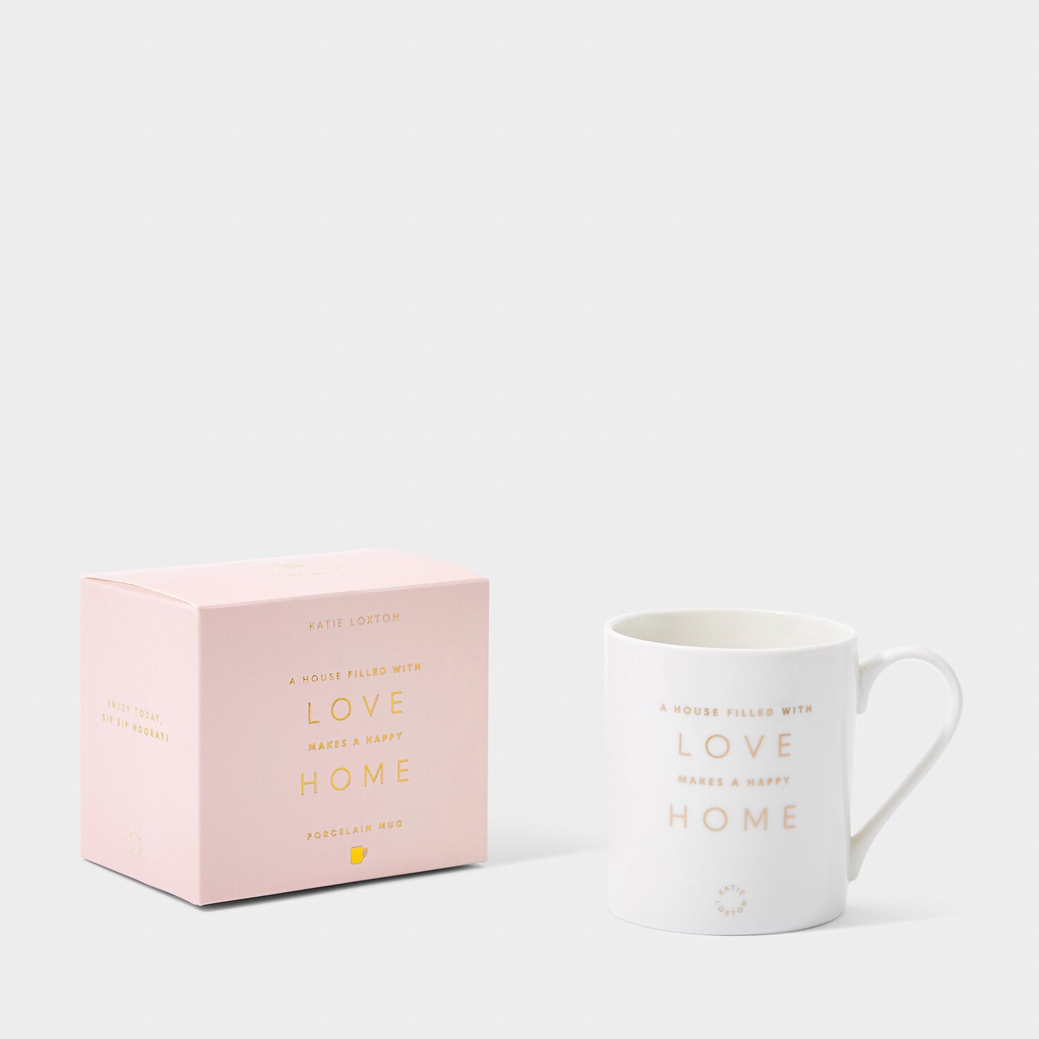 Porcelain Mug - A House Filled With Love Makes A Happy Home