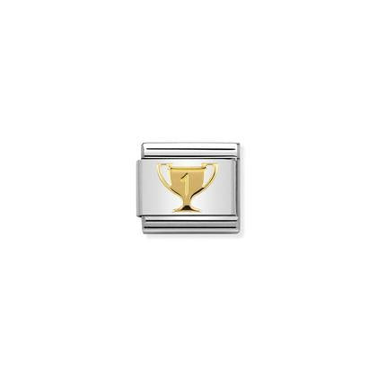 Gold - Trophy charm By Nomination Italy