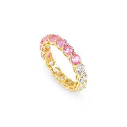 Chic & Charm - Pink/Yellow Gold Ring - Nomination Italy