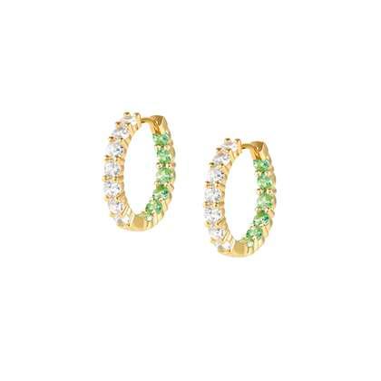 Chic & Charm Earrings - Gold/Green - Nomination Italy