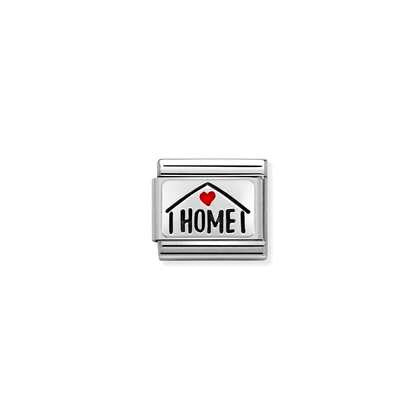 Nomination Charm - Silver - Home