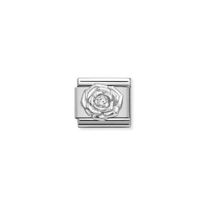 Nomination Charm - Spring Life Collection - Rose With CZ