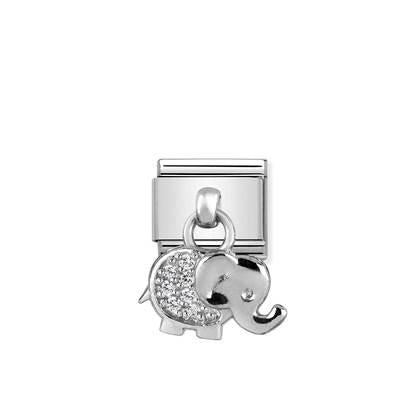 Nomination Charm - Silver Elephant